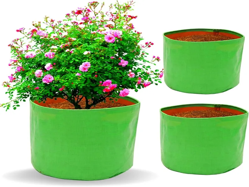 Green HDPE Grow Bag