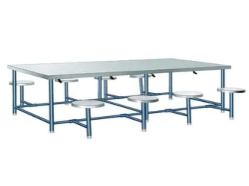 SS Canteen Folding Stool Table